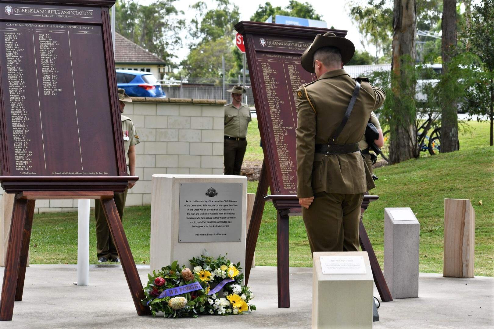 QRA WWI Roll of Honour - QRA